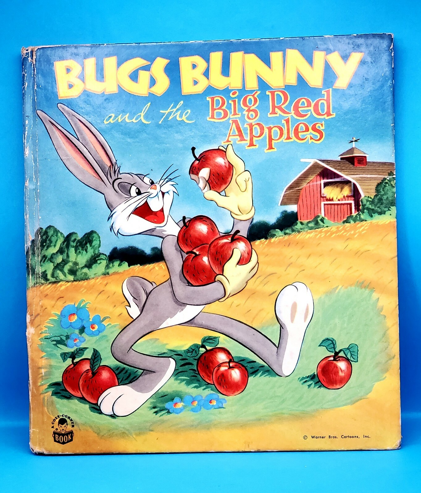 Vtg. 1950 Bugs Bunny And The Big Red Apples, A Cozy Corner Book Children’s Book