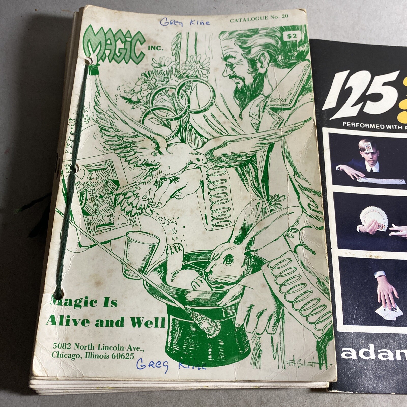 Magic History: Assorted Lot of 13 Volumes + Newspaper Clippings & More / FTH