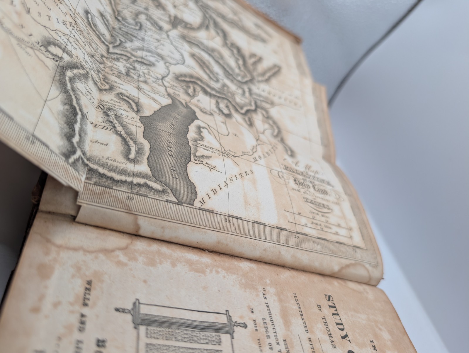1827 ~ A Compendious Introduction to Study of the Bible ~ With Maps