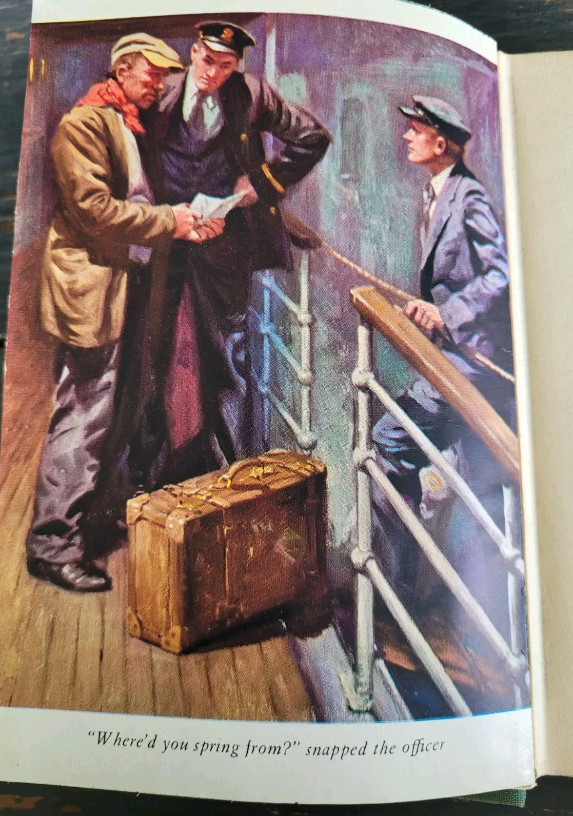 Foghorns, A Story Of The San Francisco Front, Howard Pease, 1945 Antique Book