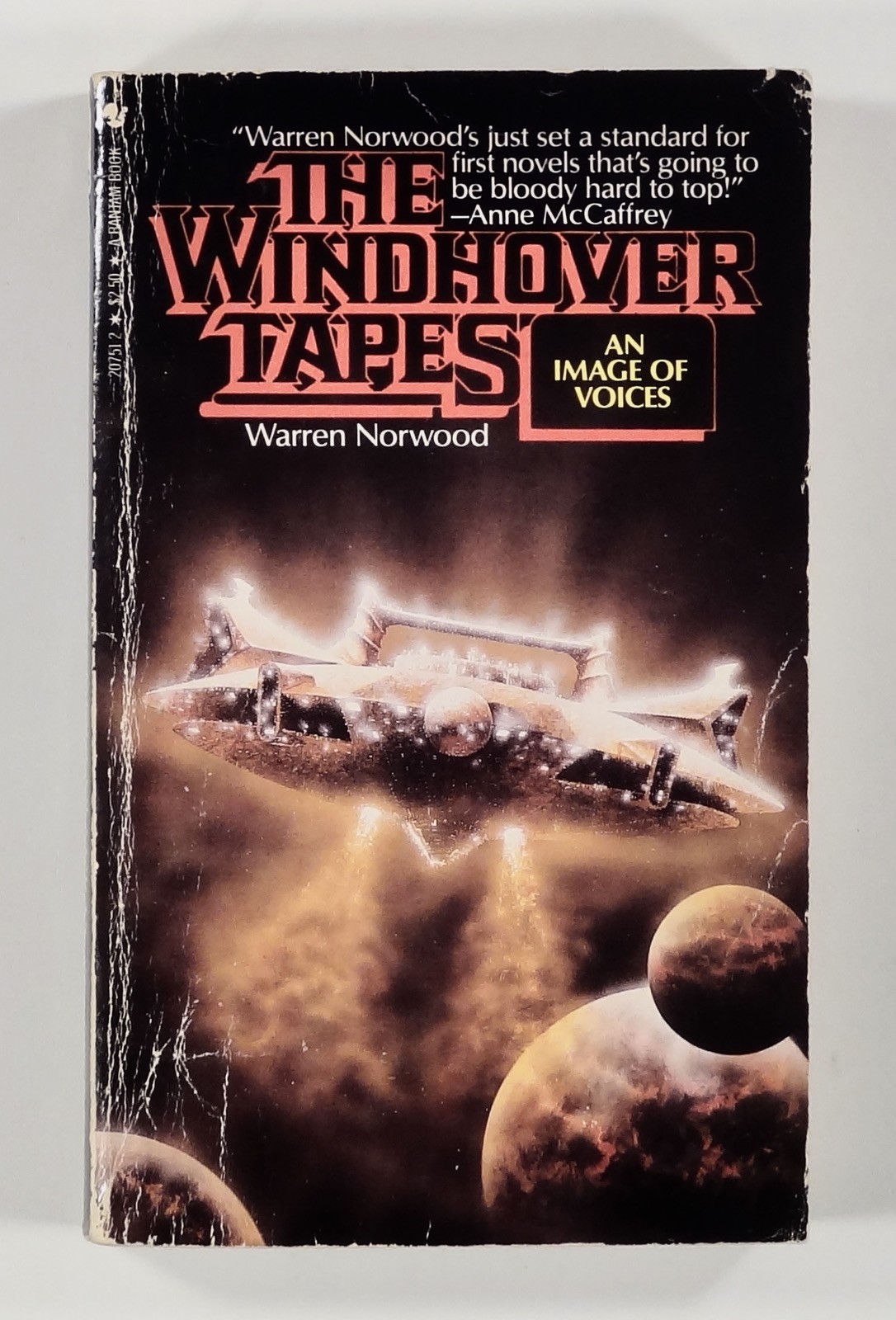 1982 Warren Norwood WINDHOVER TAPES: An Image of Voices SCIENCE FICTION NOVEL