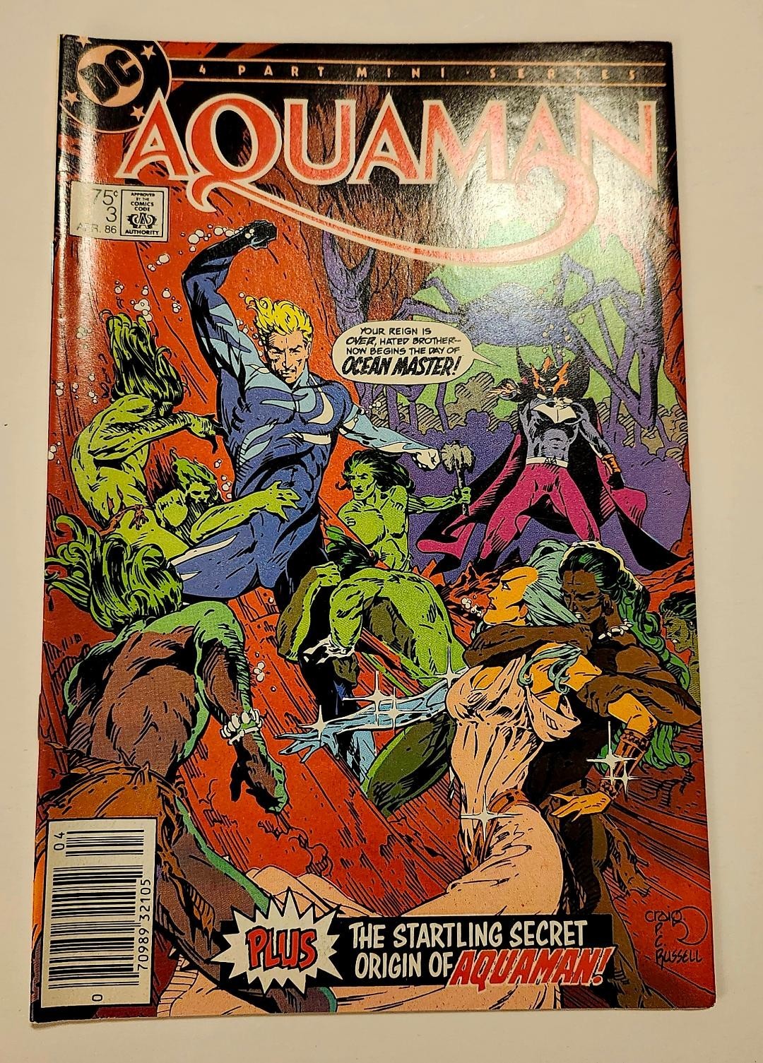 DC comics Aquaman mini series