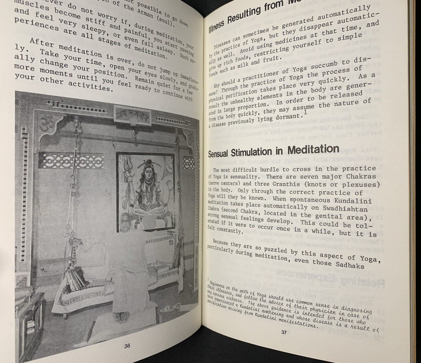 Stages Of Kundalini Yoga Swami Kripalvanandji 1976 Kripalu Ashram Booklet 2nd
