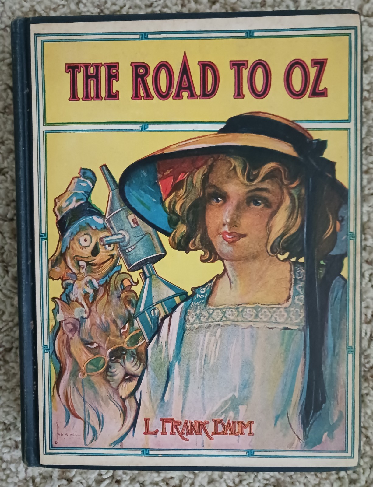 The Road to Oz by L. Frank Baum c. 1909 Reilly & Lee hardcover reprint ed.