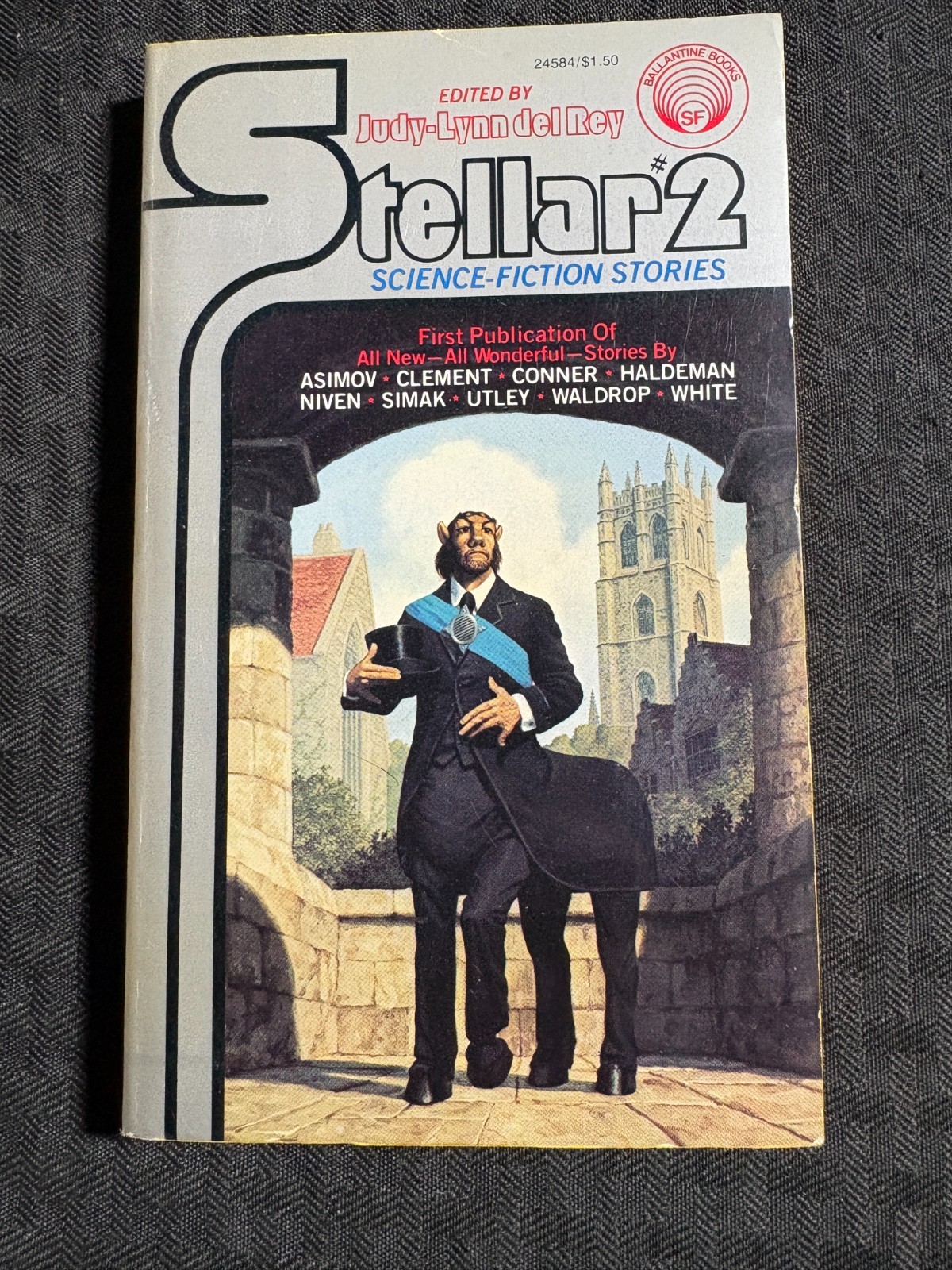 1976 STELLAR 2 SCIENCE FICTION STORIES Anthology FN- 5.5 1st Ballantin Paperback