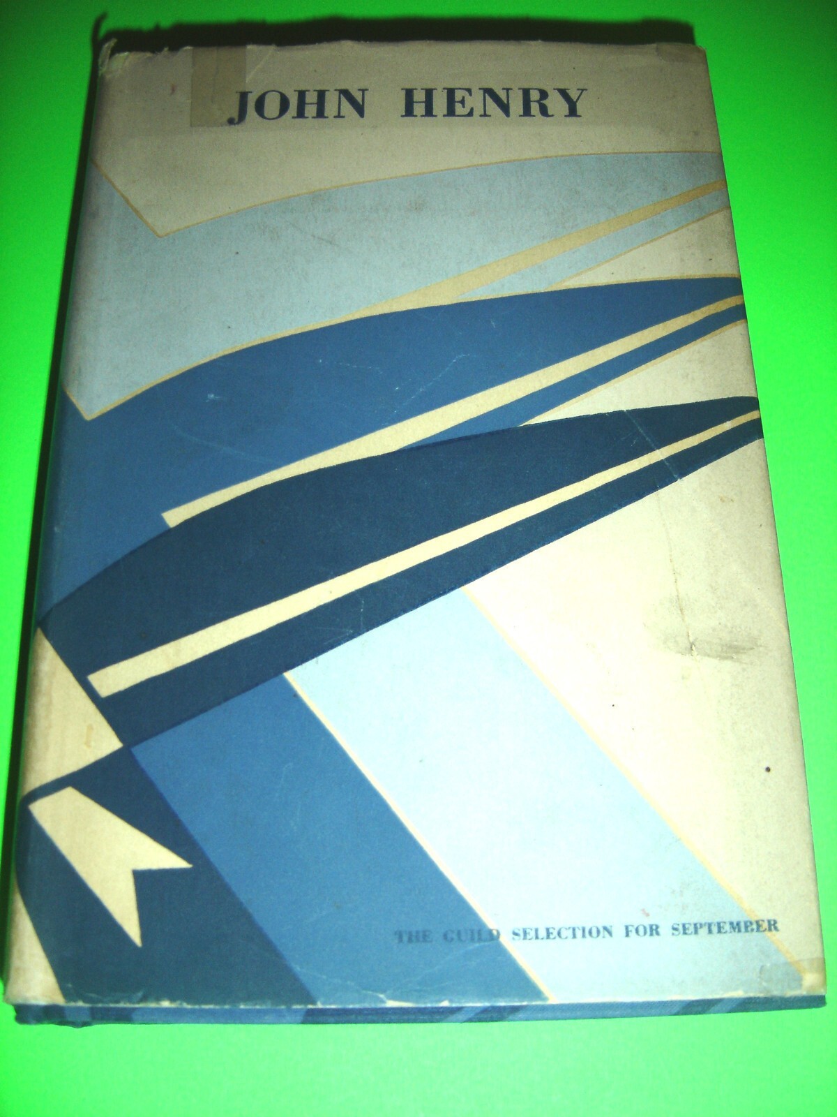 1931 ‚JOHN HENRY‘ by ROARK BRADFORD W/ J.J. LANKES WOODCUTS 1ST ED DJ SCARCE