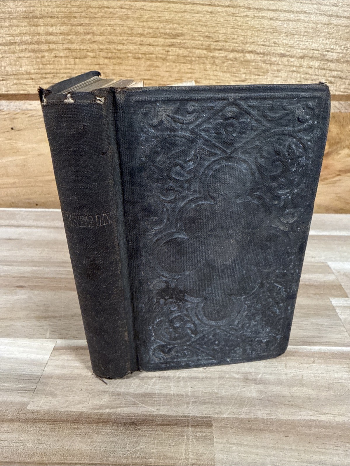 1865 NEW TESTAMENT soldier CIVIL WAR INSCRIBED petersburg va HEAVY ARTILLERY