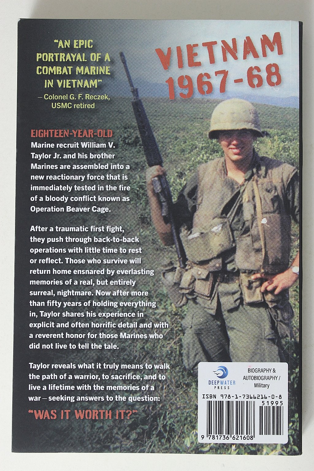 On Full Automatic Surviving 13 Months in Vietnam William V. Taylor Jr. 2021