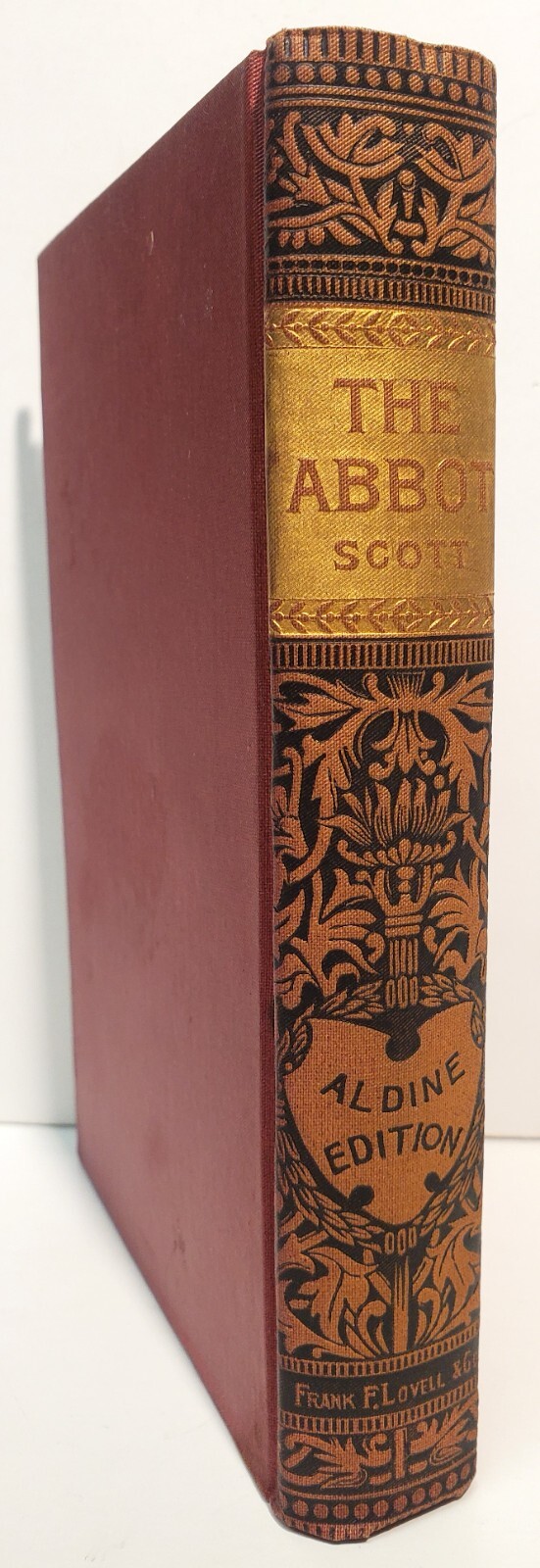 The Abbot Sir Walter Scott Aldine Edition Book 1800s Frank F. Lovell Classics