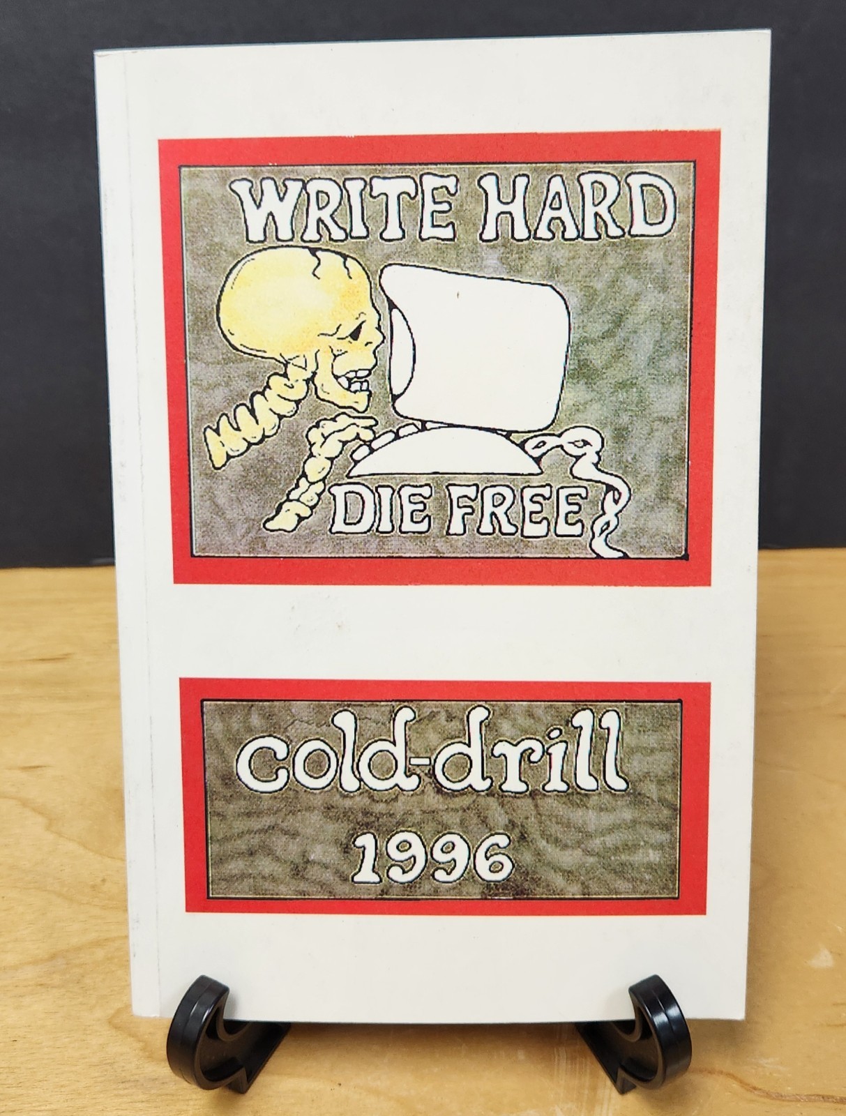 Signed Kent Anderson Cold-Drill 1996 Boise State University Literary Journal