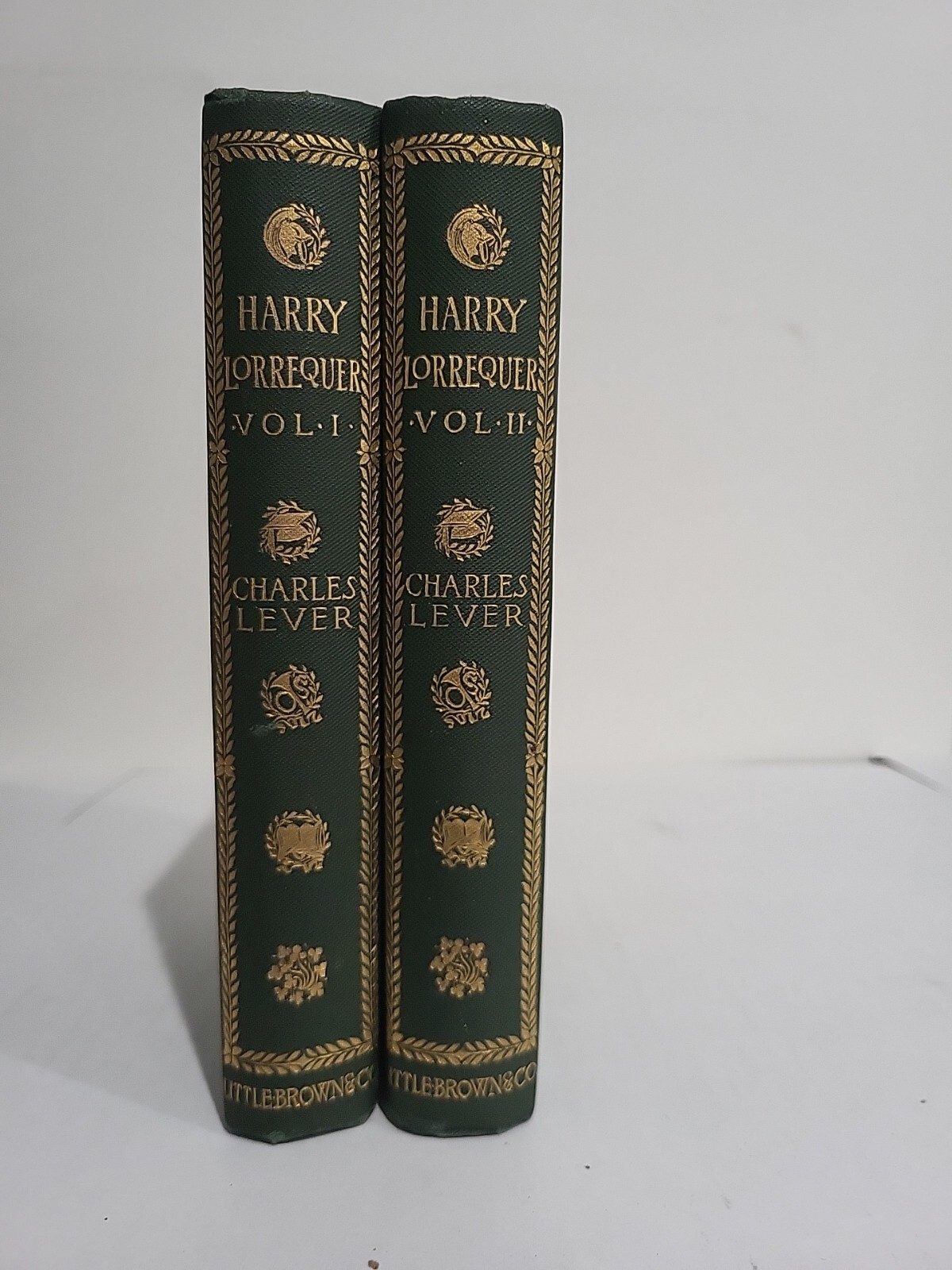 The Confessions of Harry Lorrequer 2 Volumes 1891 Charles Lever Illustrated Phiz