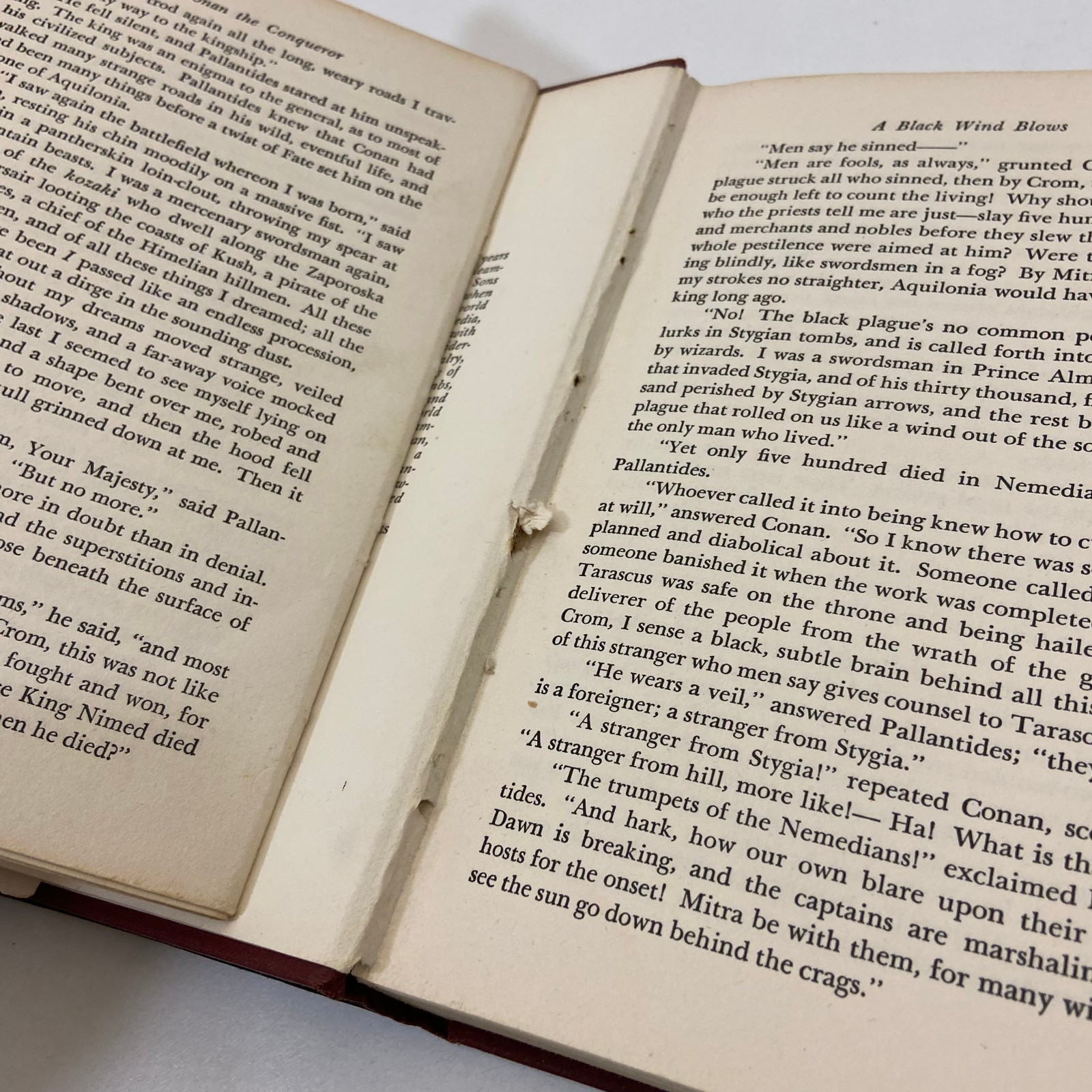 Conan The Conqueror Robert E Howard 1950 Gnome Press HCDJ Science Fantasy VTG