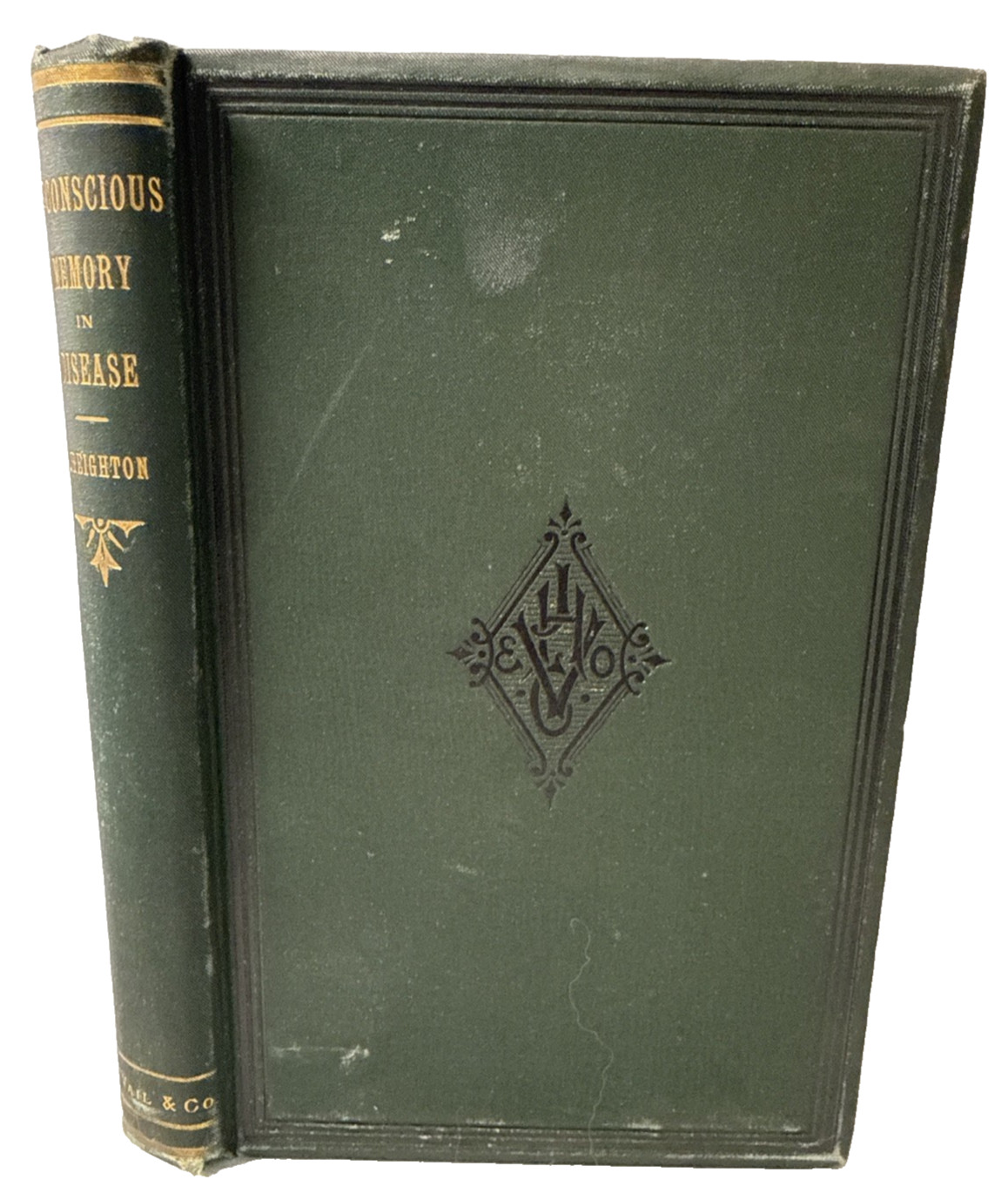 Illustrations Unconscious Memory Disease Creighton 1886 1E Antique Medical Book