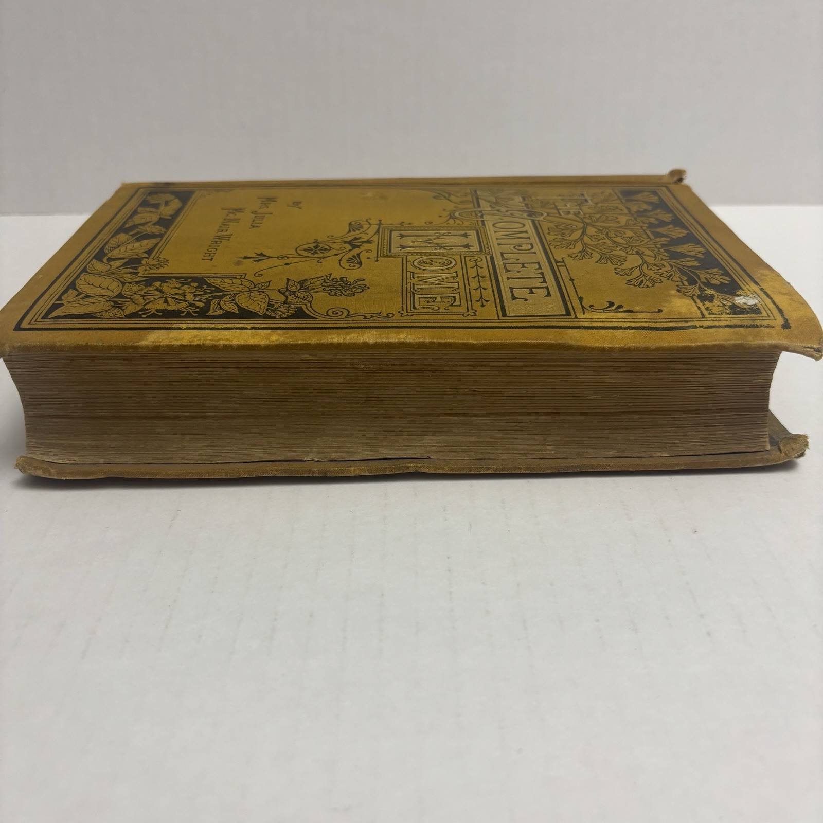 1879 RARE The Complete Home Book Julia McNair WRIGHT Domestic Life and Affairs