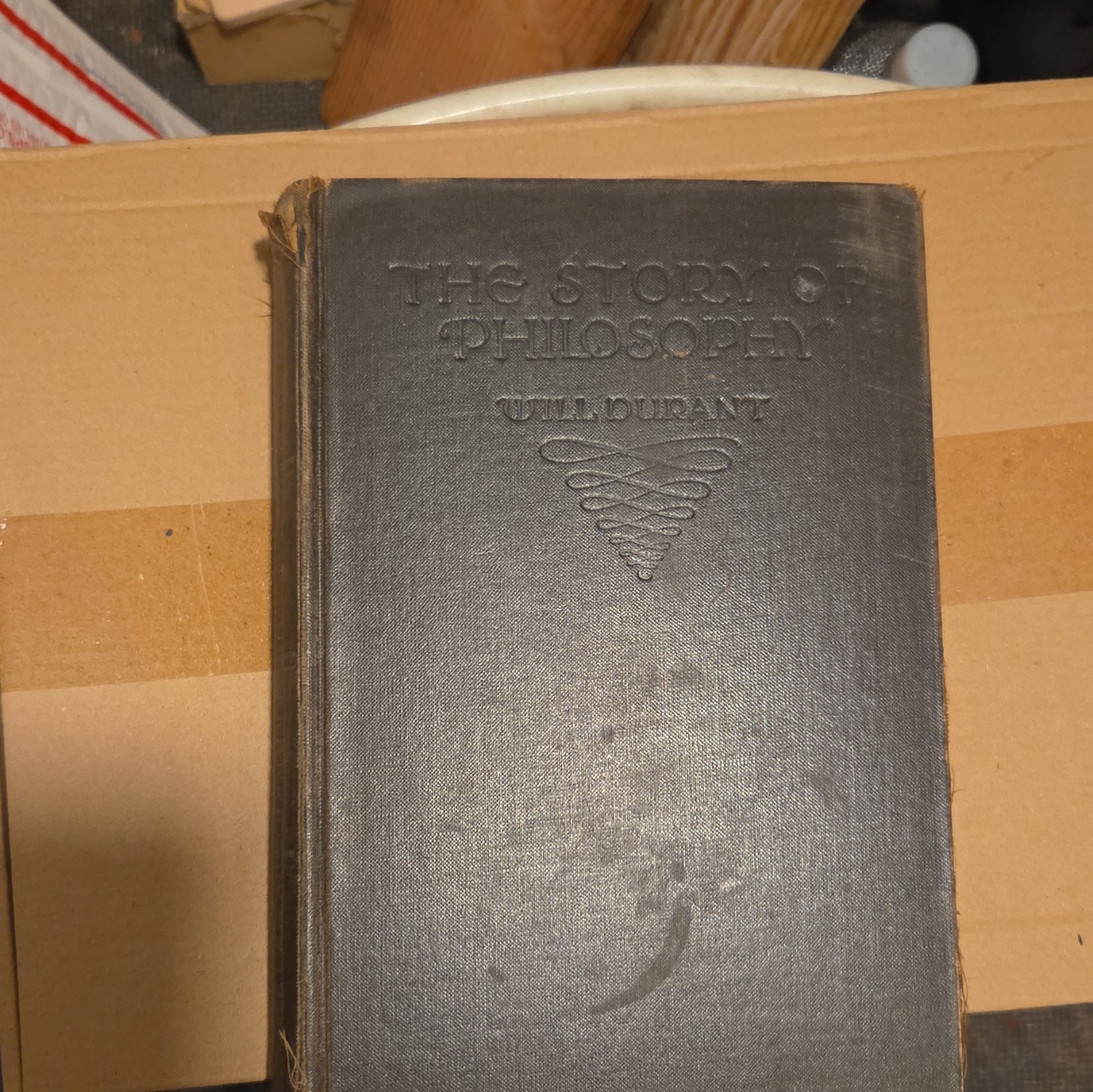 SIGNED The Story of Philosophy Will Duran Hardcover Illustra 1926 15th Print