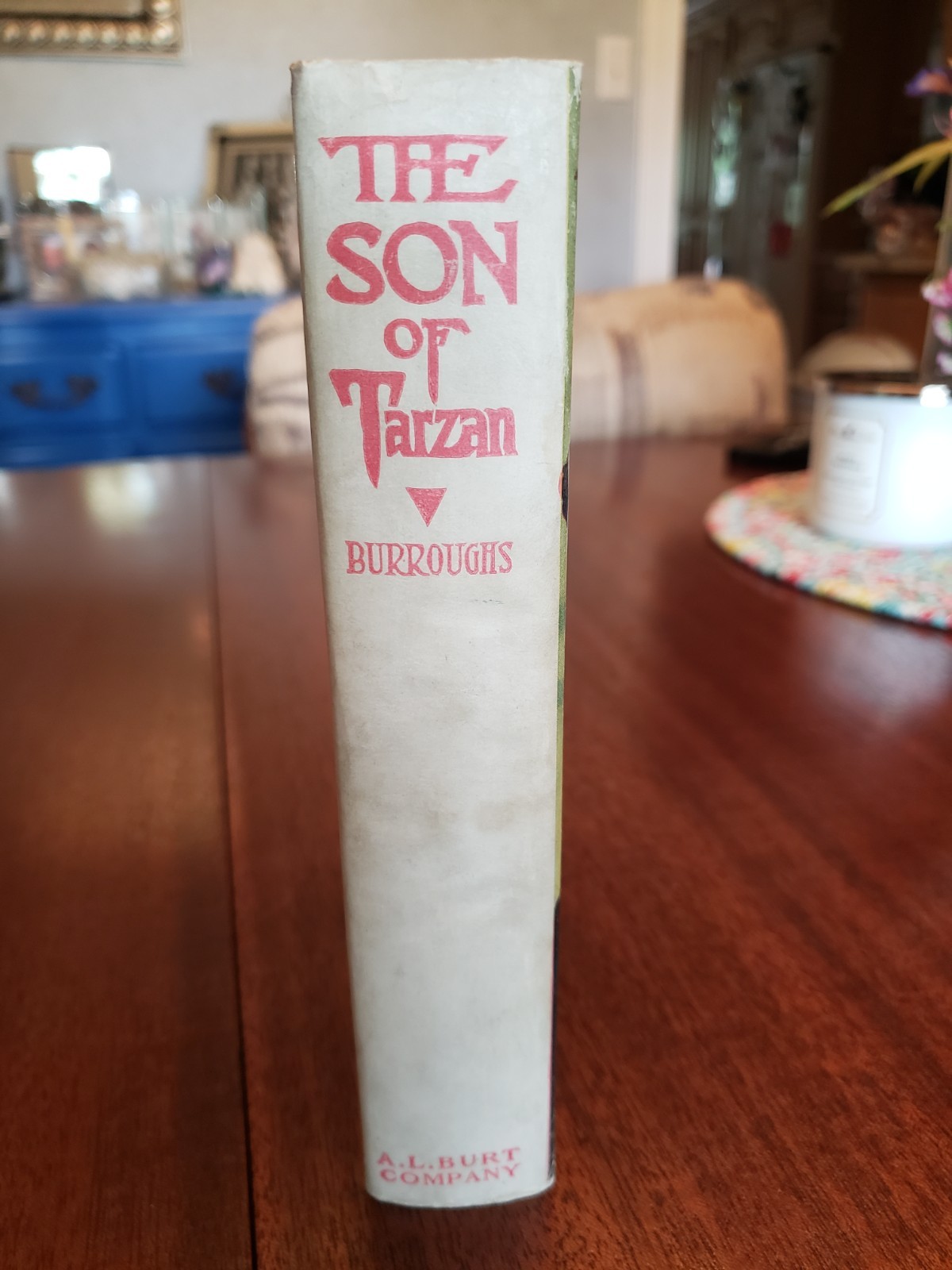 The Son of Tarzan by Edgar Rice Burroughs first A.L. Burt edition printing 1918
