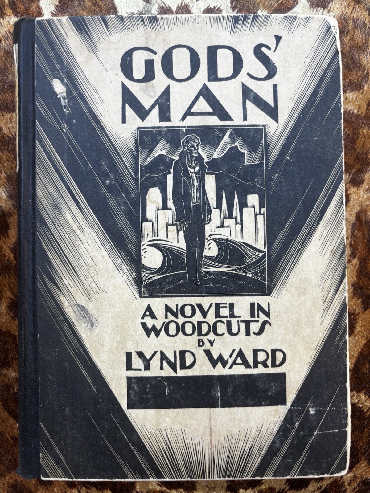 Gods Man A Novel in Woodcuts by Lynd Ward First Edition 3rd Printing 1930 HC