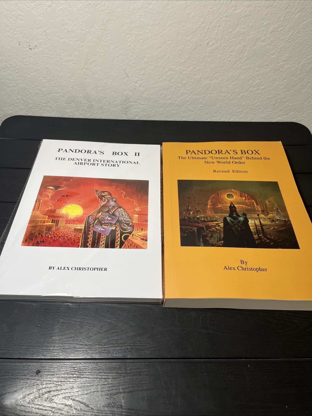 Pandora ‚ s Box I & II, Pandora Box 1 & 2, Alex Christopher , Reprint, 8.5*11.5”