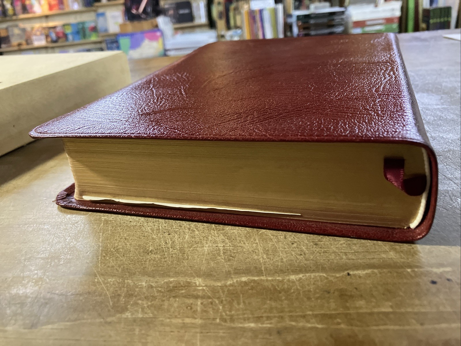 Thompson Chain Reference Bible NIV 1978 1983 Pre 1984 Genuine Calfskin Leather