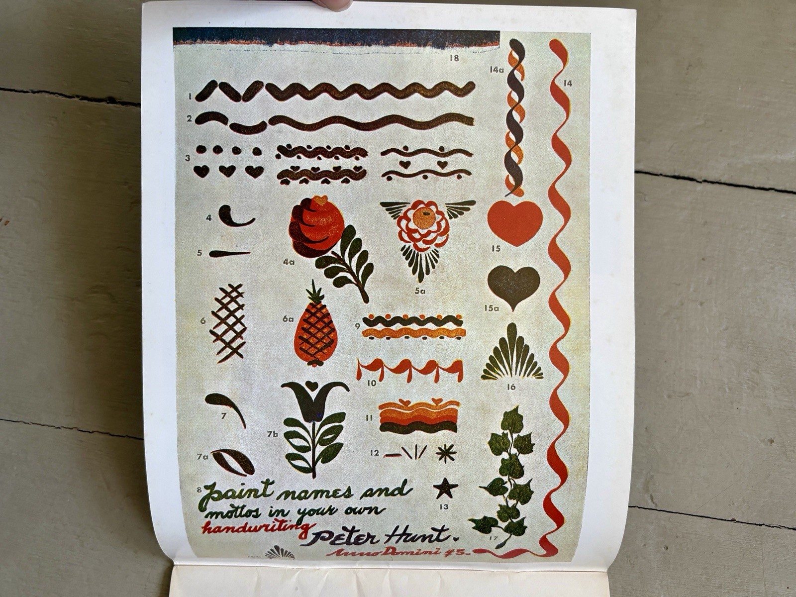 Priscilla Hauser Presents The Peter Hunt Workbook Tole Folkloric Provincetown