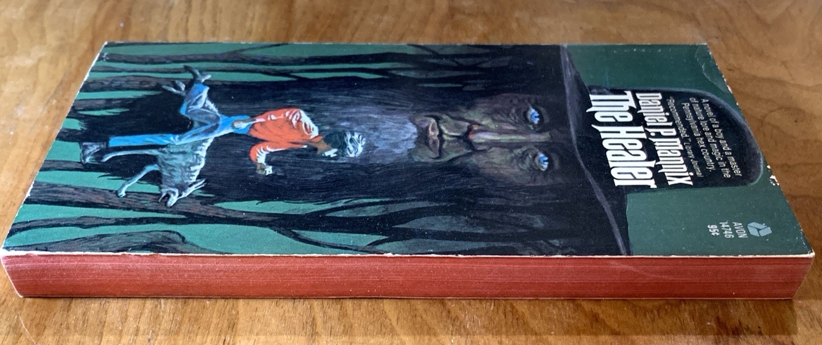The Healer by Daniel P. Mannix – vintage 1973 Avon teen suspense pb, HTF