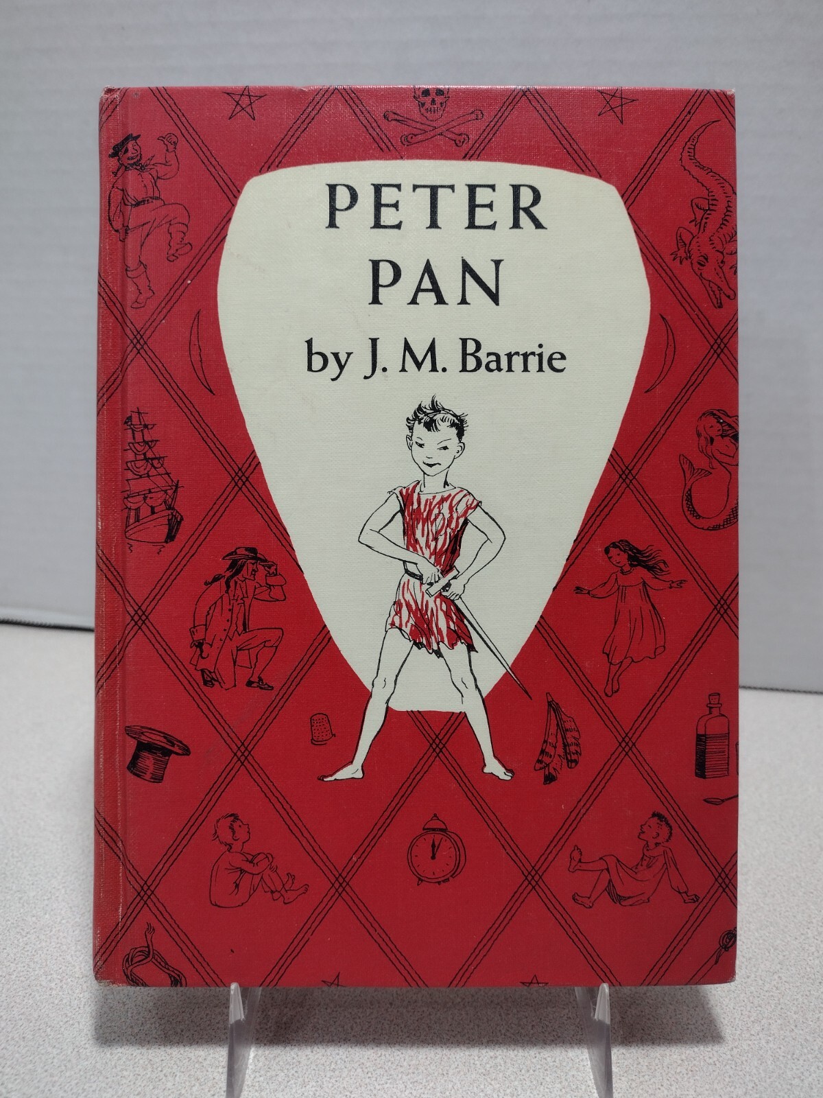 Peter Pan, J.M. Barrie Scribner 1950 Edition Illustrated by Nora Unwin HC