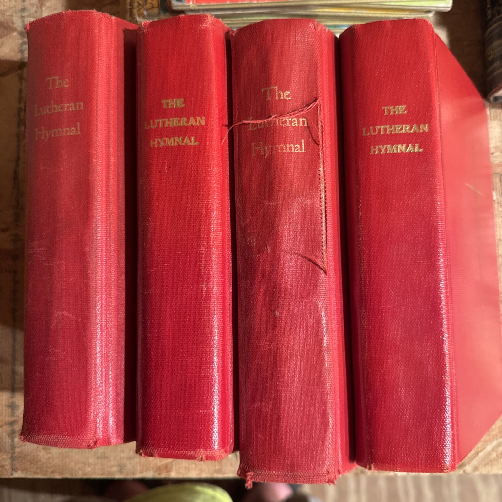The Lutheran Hymnal 1941 Church Music Concordia. St. Louis London Vintage Red HC