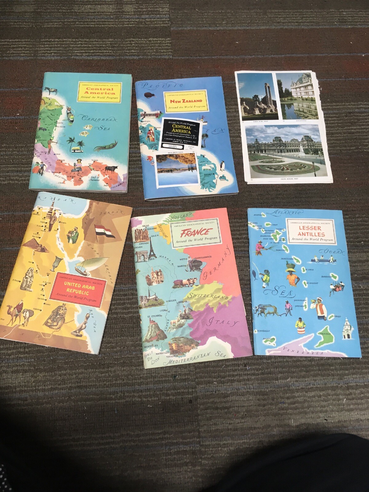 Around The World Program Nelson Doubleday Inc American Geographical Society