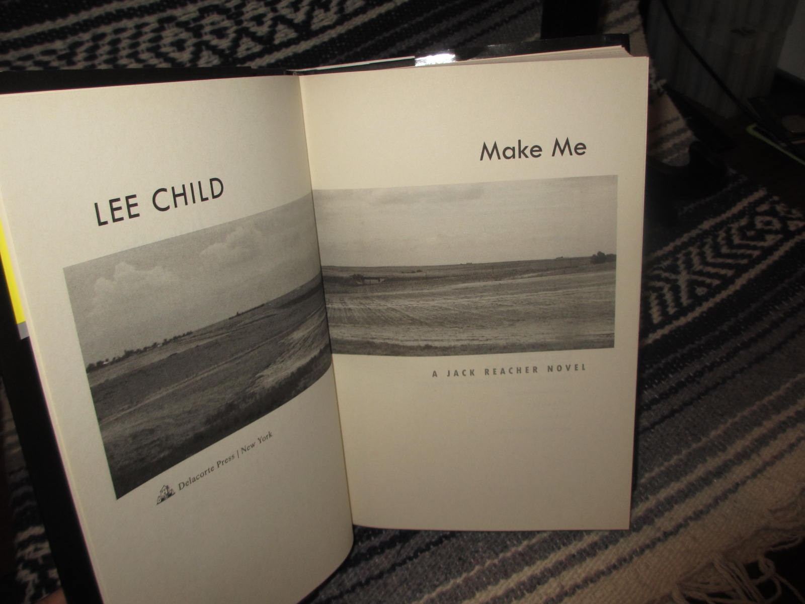 Make Me: Lee Child, Signed Hardcover; 1st/1st Edition [ A Jack Reacher Novel ]