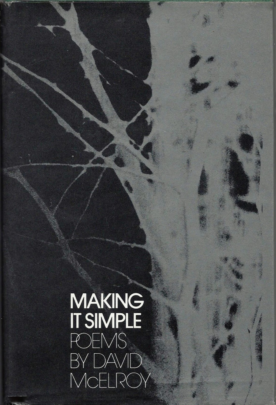 Making It Simple by David McElroy (Ecco Press, 1984, Hardcover, Advance Review)