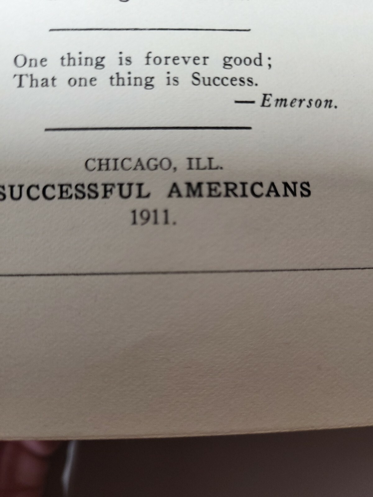 PROMINENT SUCCESSFUL AMERICANS of OUR DAY 1911 Biographies Americans HC
