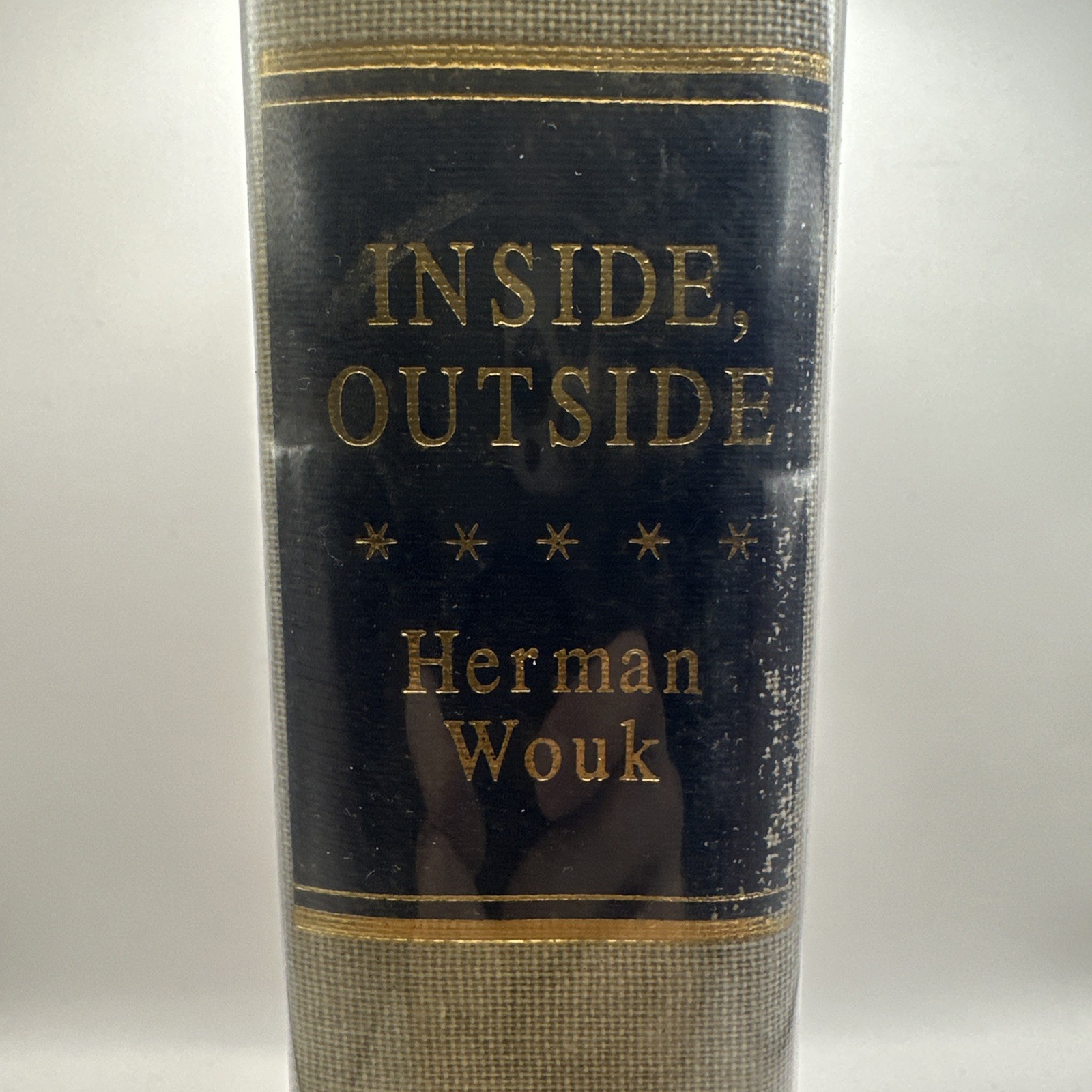 Vintage Inside Outside Herman Wouk SIGNED Limited Edition Hardcover #336