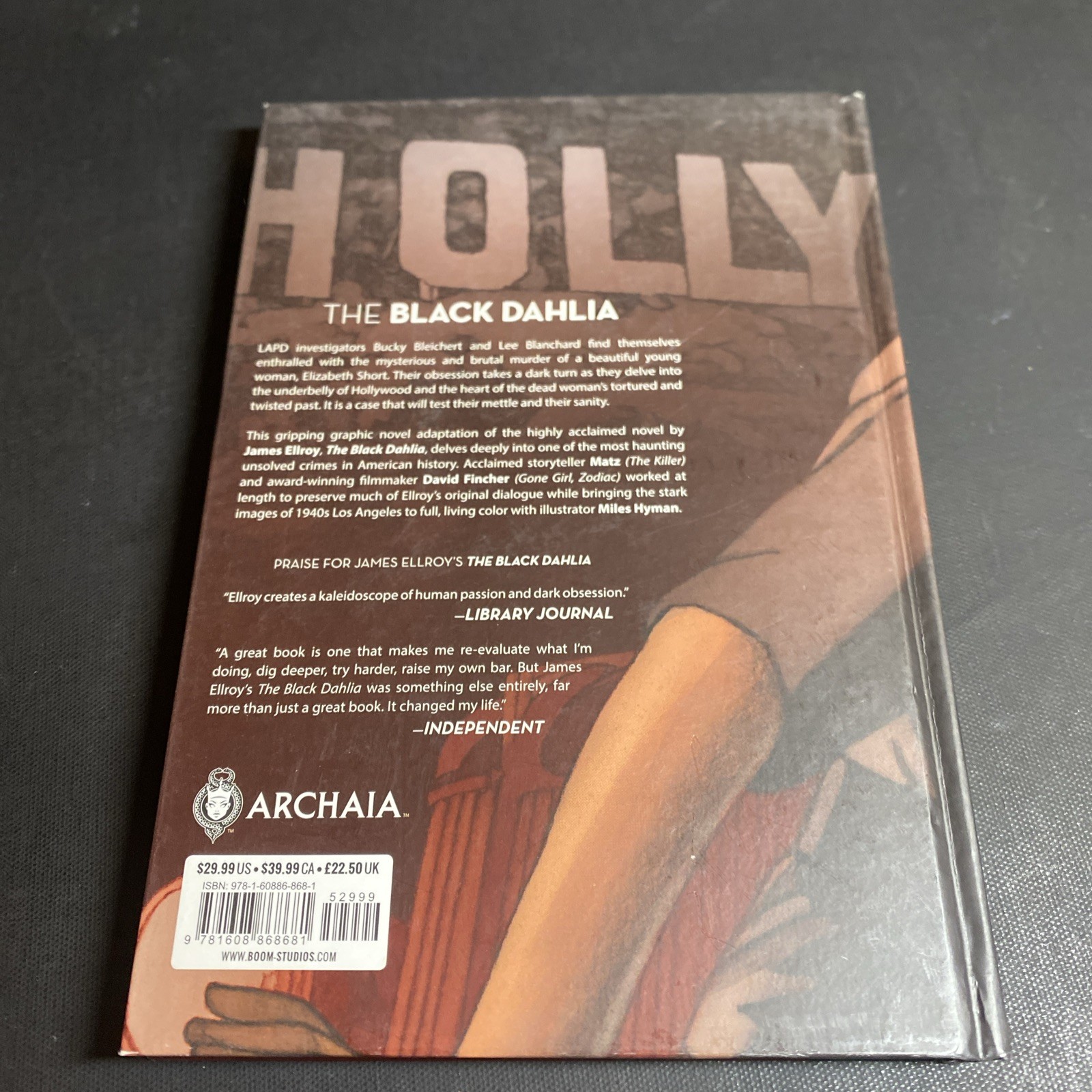 The Black Dahlia, Crime Graphic Novel – James Ellroy… / FHB