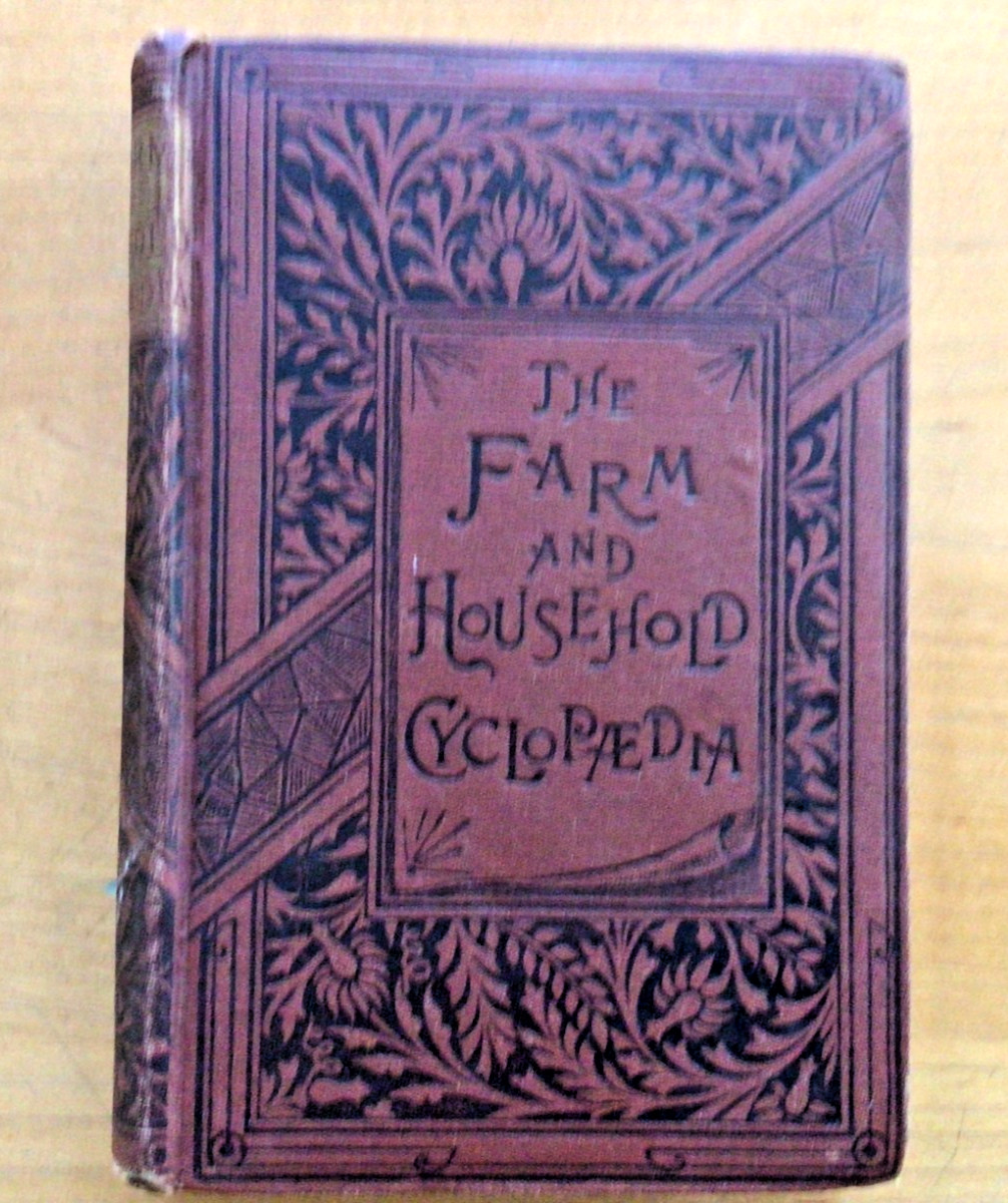 The Farm And Household Cyclopedia 1886 New York The Orange Judd Co Vintage
