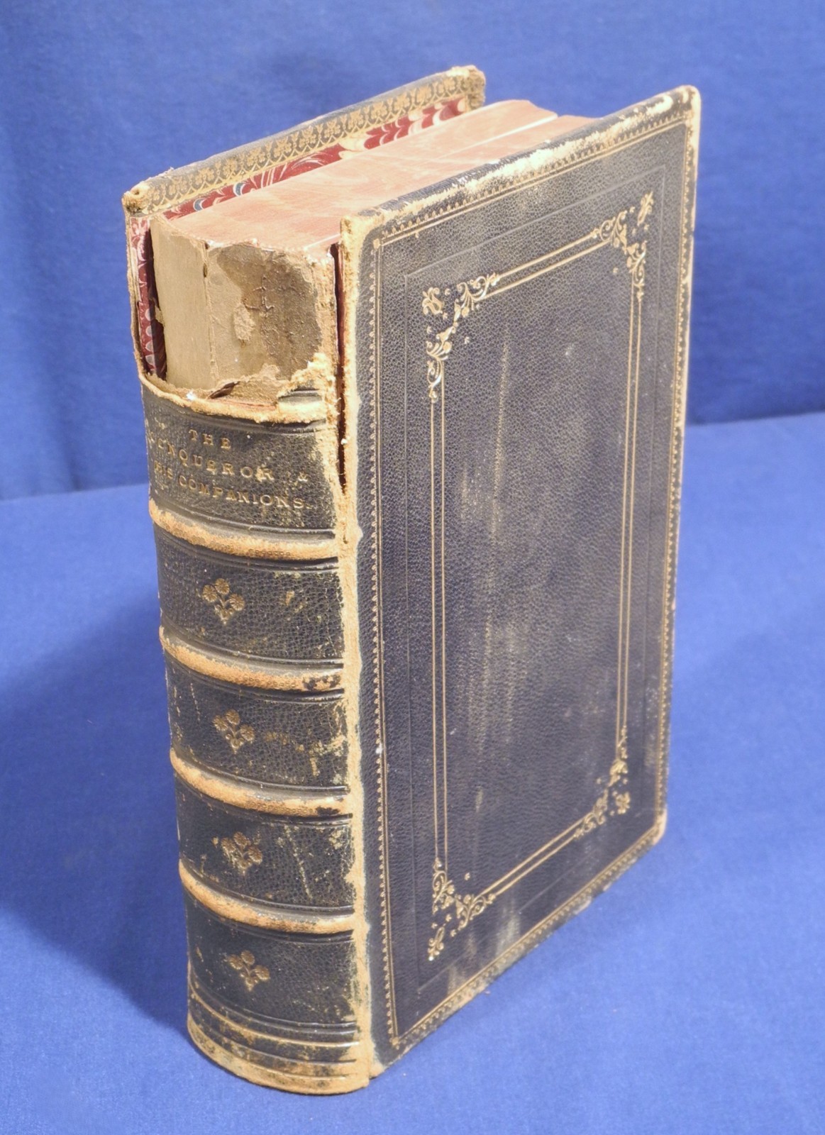1874 The Conqueror and His Companions Vols. I + II by J.R. Planche Antique Book