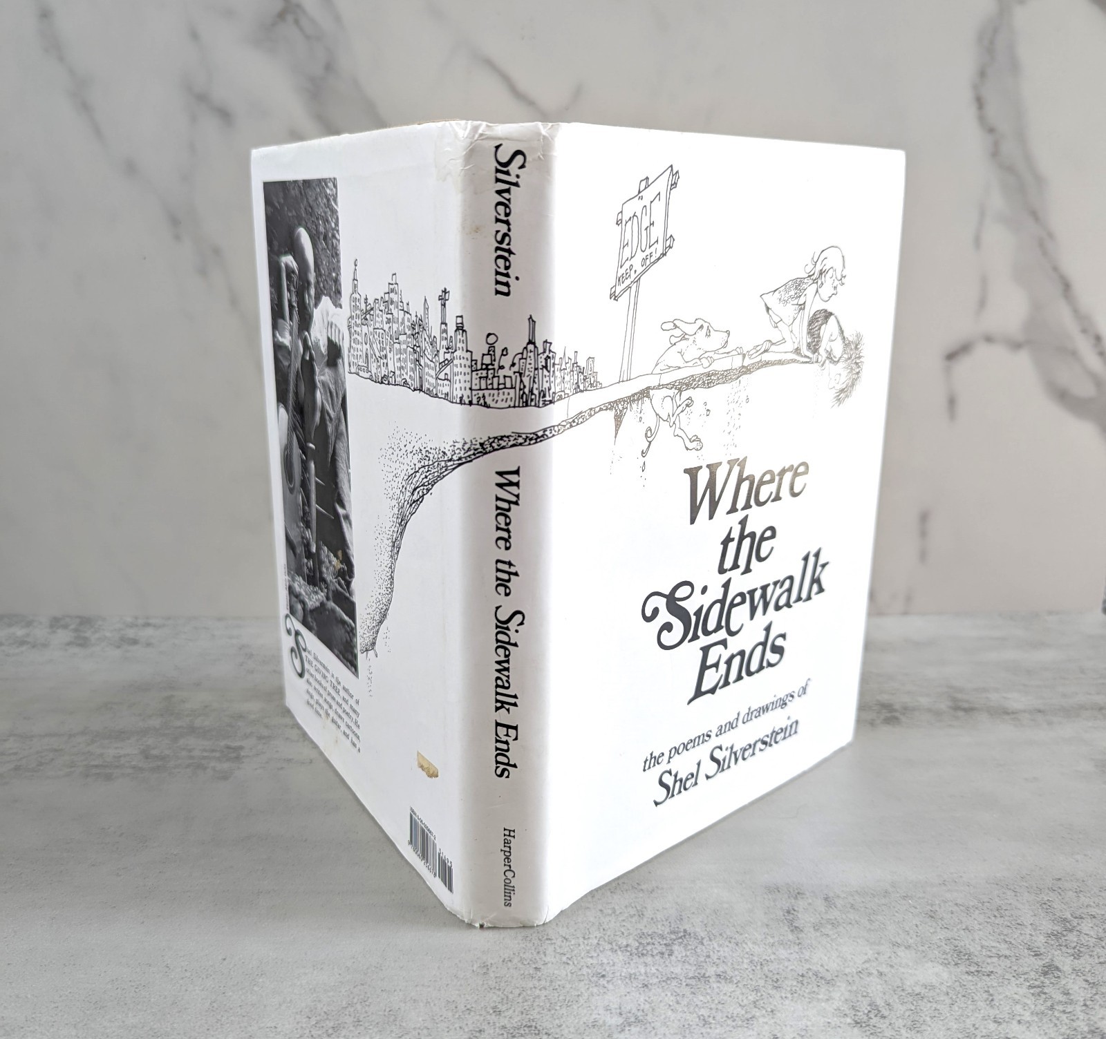 Where The Sidewalk Ends, Shel Silverstein, 1974 First Edition 1st Print Book