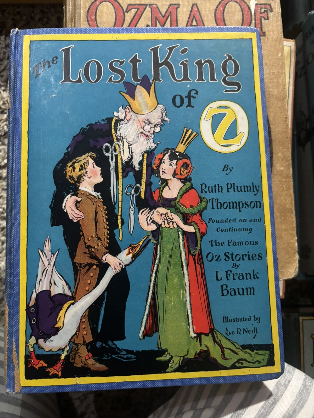 The Lost King of Oz, by Ruth Plumly Thompson,John R. Neill, 1925, 1st, 1st state