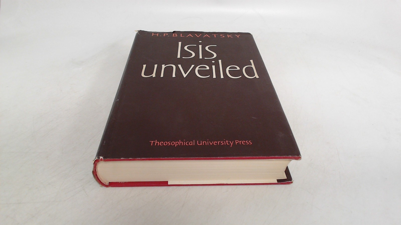 Isis unveiled, a master key volume I Science, H.P. Blavatsky, The
