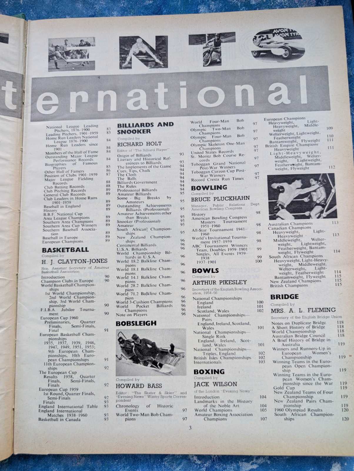 Sport International – Edited by Charles Harvey – 1960 – Sampson Low
