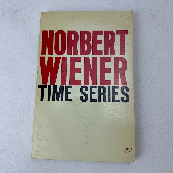 Times Series Norbert Wiener SC 1964 MIT Press Smoothing of Stationary