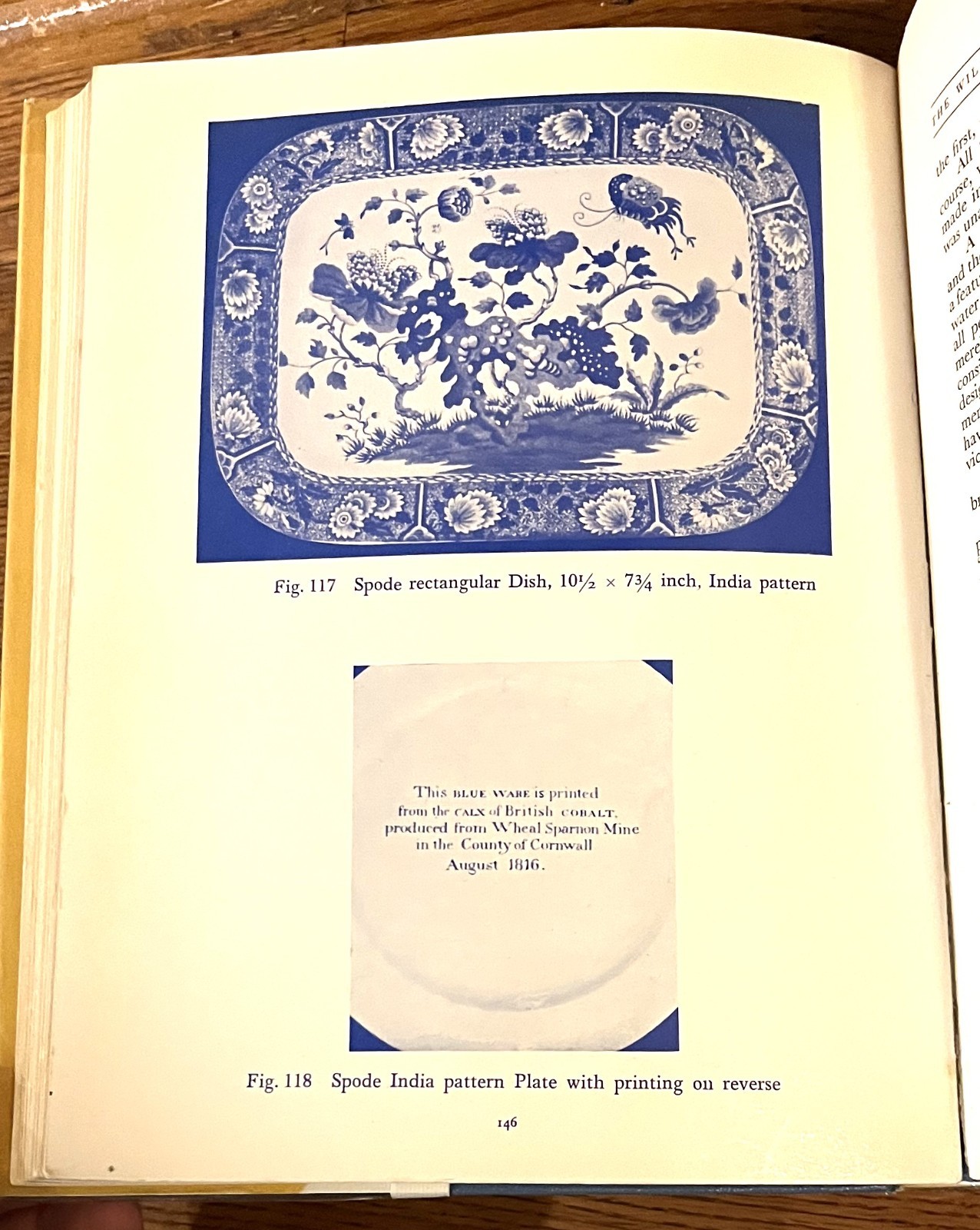 ANTIQUE BLUE & WHITE SPODE-3rd Edition Revised-SYDNEY B. WILLIAMS-Great HC w/DJ!