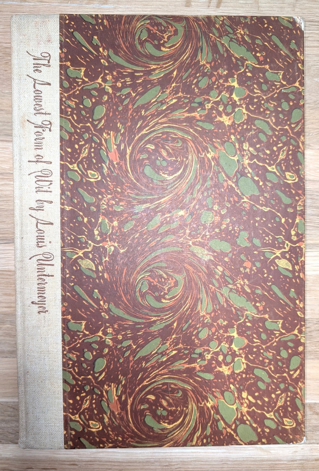 The Lowest Form of Wit, Louis Untermeyer, Limited Edition Club – 1947