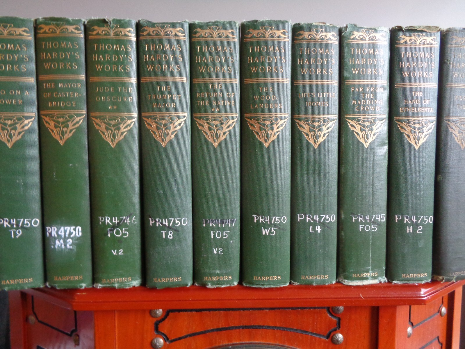 Works of Thomas Hardy 10 Volumes 1905 Harpers Mayor of Casterbridge