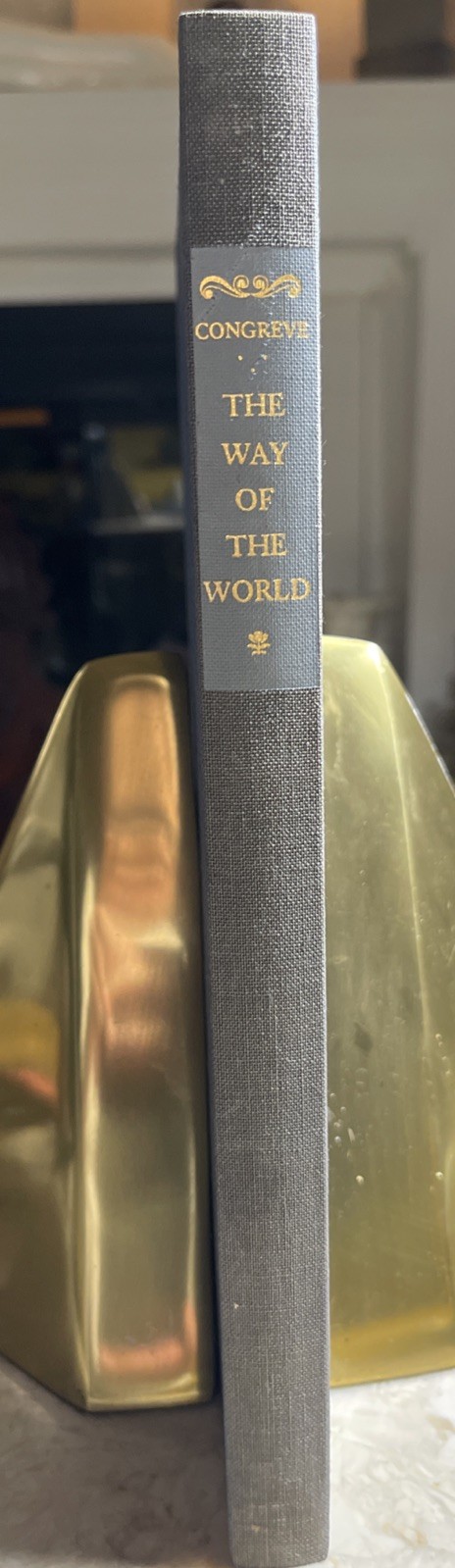 1959 Heritage Press WAY OF THE WORLD Congreve DJ Sandglass