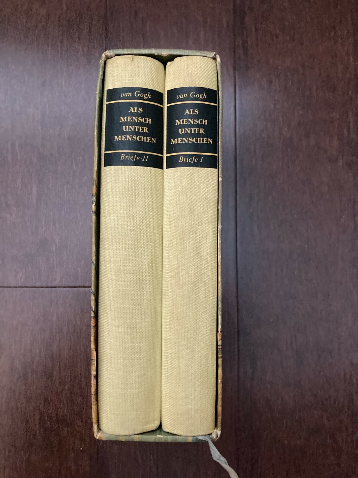 VINCENT VAN GOGH ~ 2 VOL. GERMAN HARDCOVER SET CUSTOM SLIPCASE ~ 1963 BERLIN
