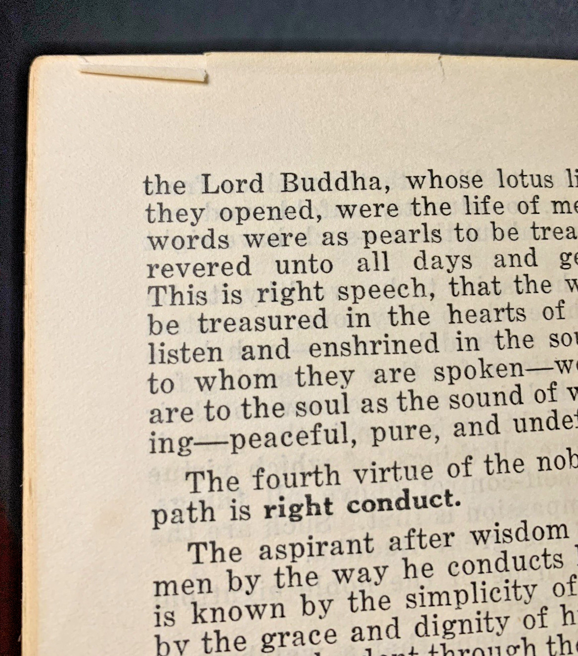 1934 Noble Eightfold Path Manly Hall Los Angeles Esoteric Occult Pocket Pamphlet