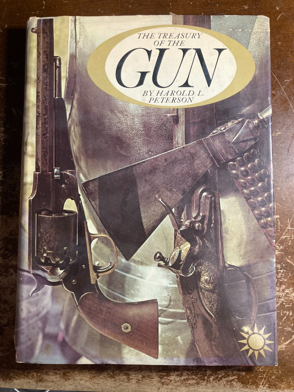 Treasury of the Gun Harold L Peterson Harcover Book 1962