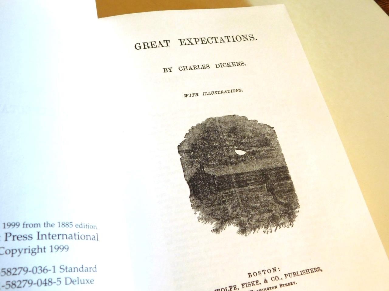 Trident Press Classic Charles Dickens Great Expectations Oliver Twist Hardcover