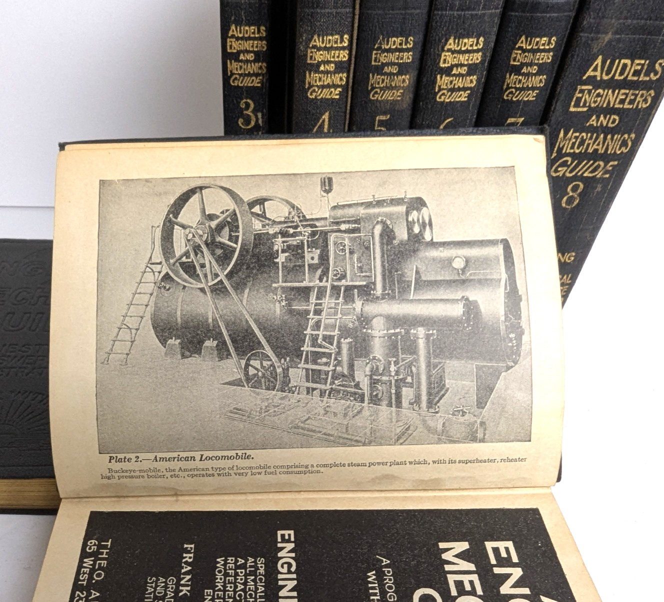Audels Engineers And Mechanics Guide 1921 – 1927 Volumes 1 -8 Full Rare Set