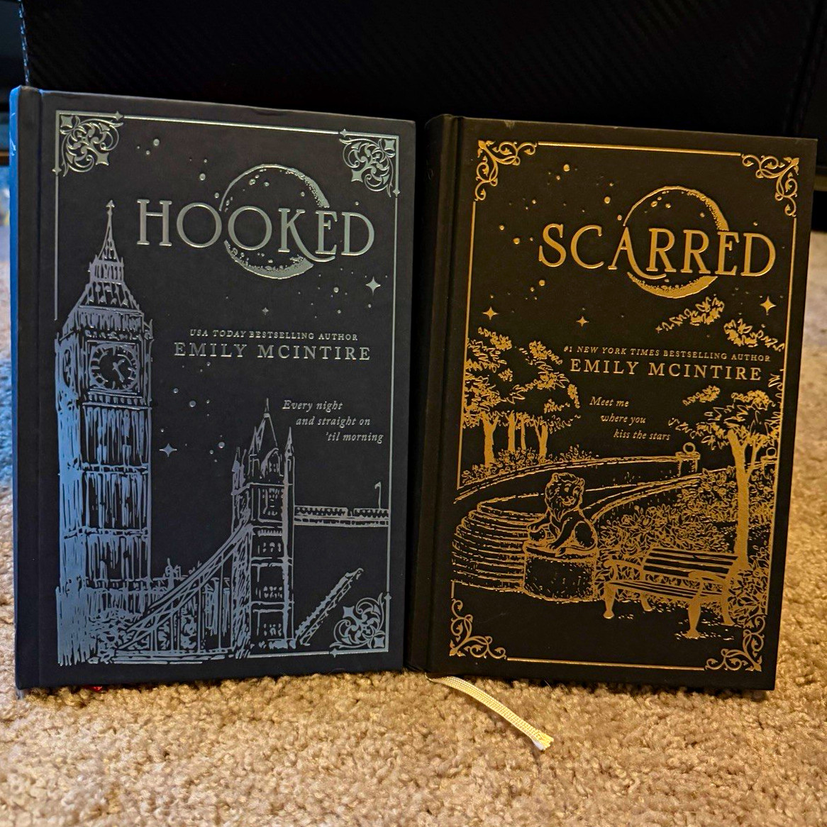 Emily McIntire Hooked & Scarred Never After Hardcover Special Edition